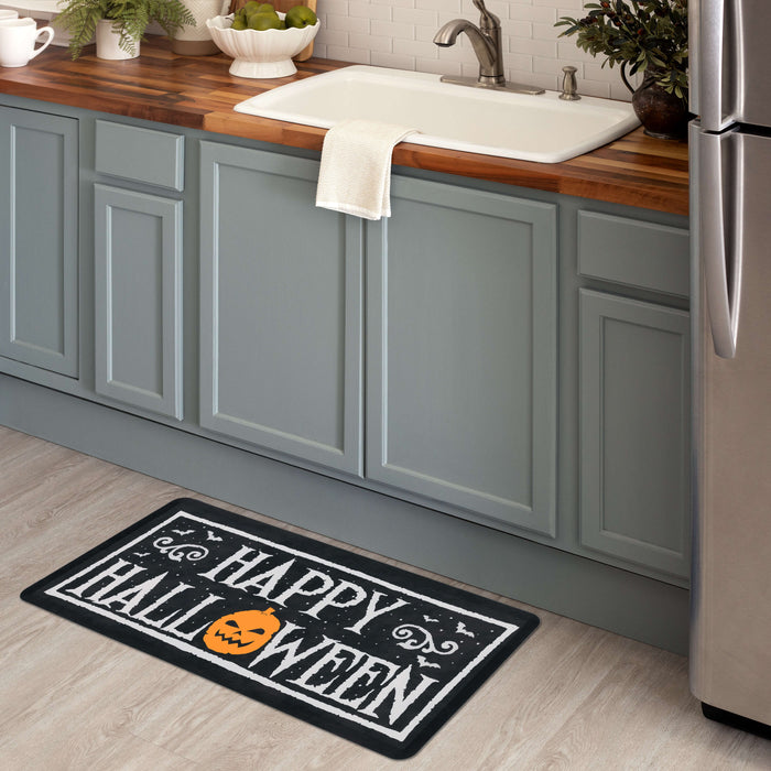Halloween Wishes Black Mat