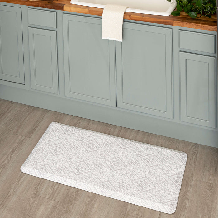 Ornate Diamonds Grey Mat