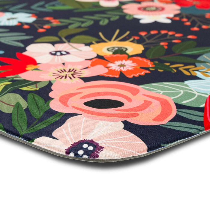 Blooming on Blue Mat