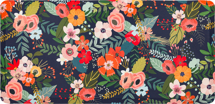 Blooming on Blue Mat