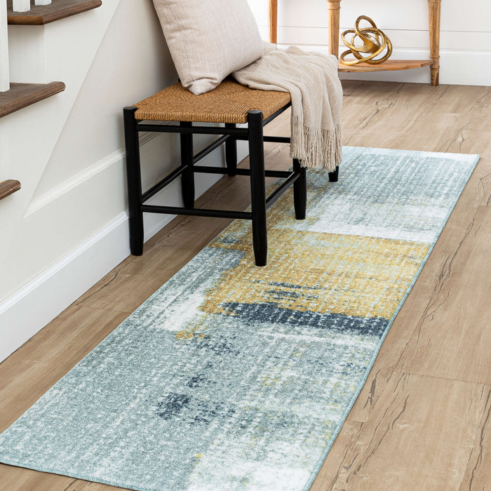 Technicolor Mackenzie Grey Area Rug