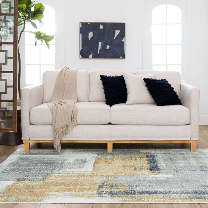 Technicolor Mackenzie Grey Area Rug