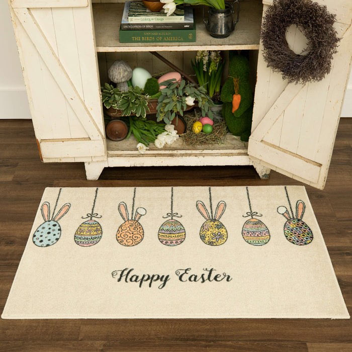 Ornamental Easter Eggs Multicolor Mat