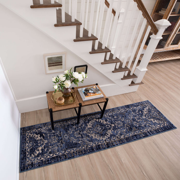 Eastway Indigo Area Rug by Scott Living