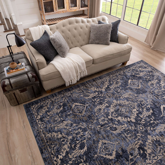 Eastway Indigo Area Rug by Scott Living