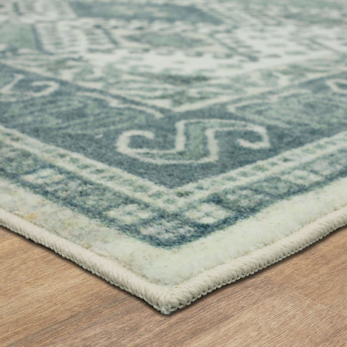 Technicolor Esther Blue Area Rug
