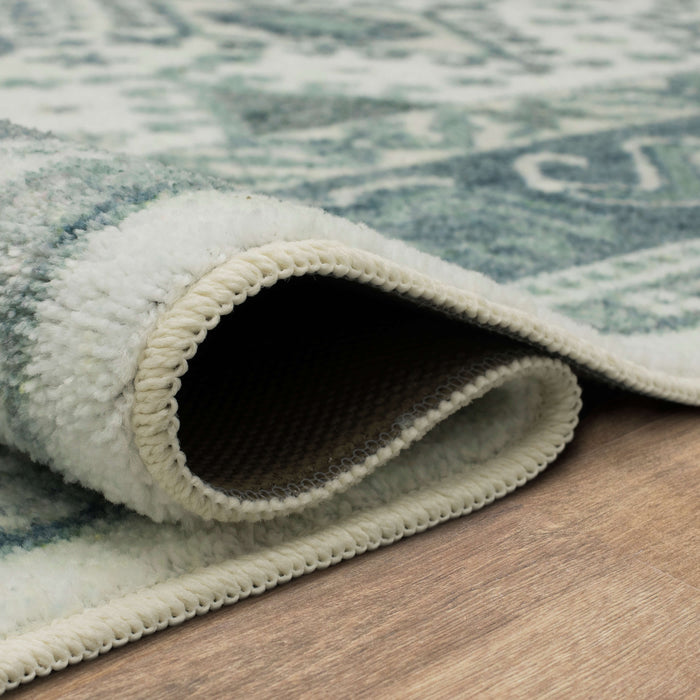 Technicolor Esther Blue Area Rug