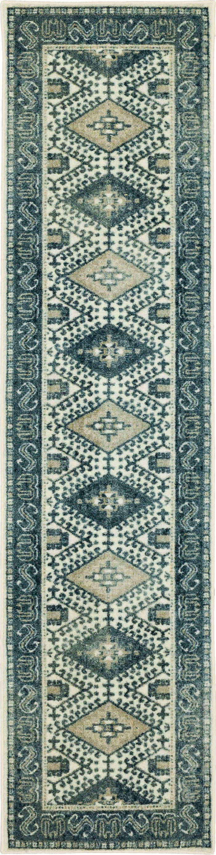 Technicolor Esther Grey Area Rug