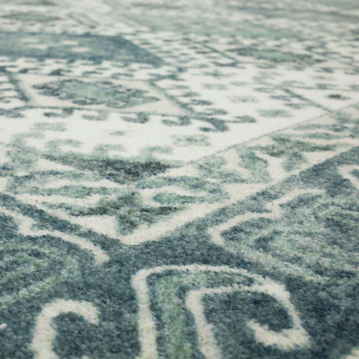 Technicolor Esther Grey Area Rug