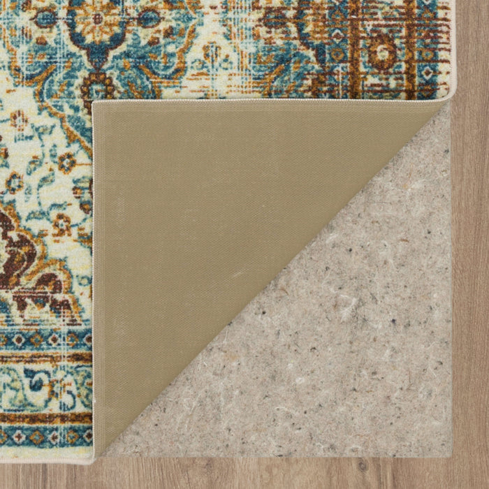 Technicolor Kerrigan Brown & White Area Rug