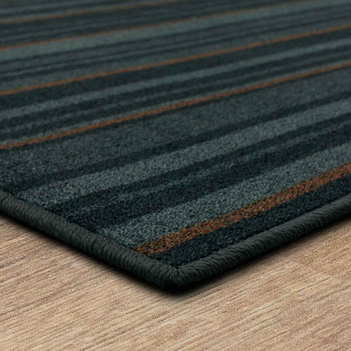 Suelle Black Area Rug