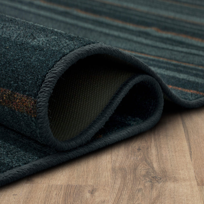 Suelle Black Area Rug