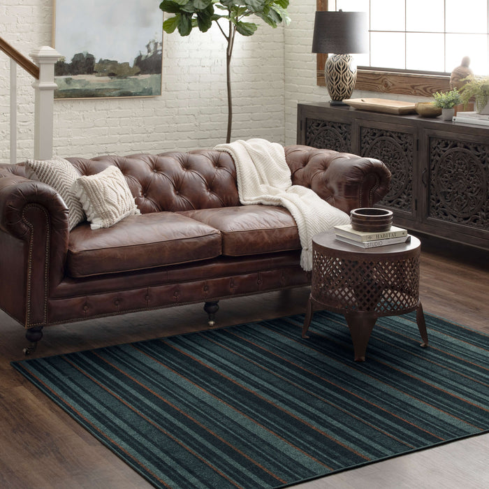 Suelle Black Area Rug