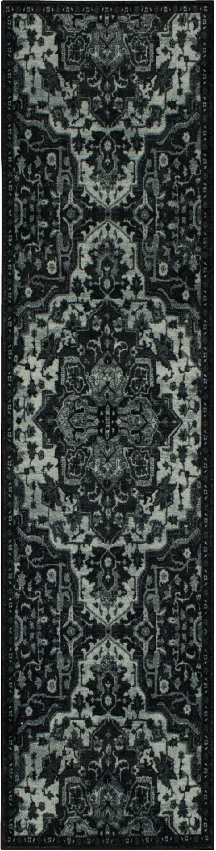 Technicolor Emilie Black Area Rug