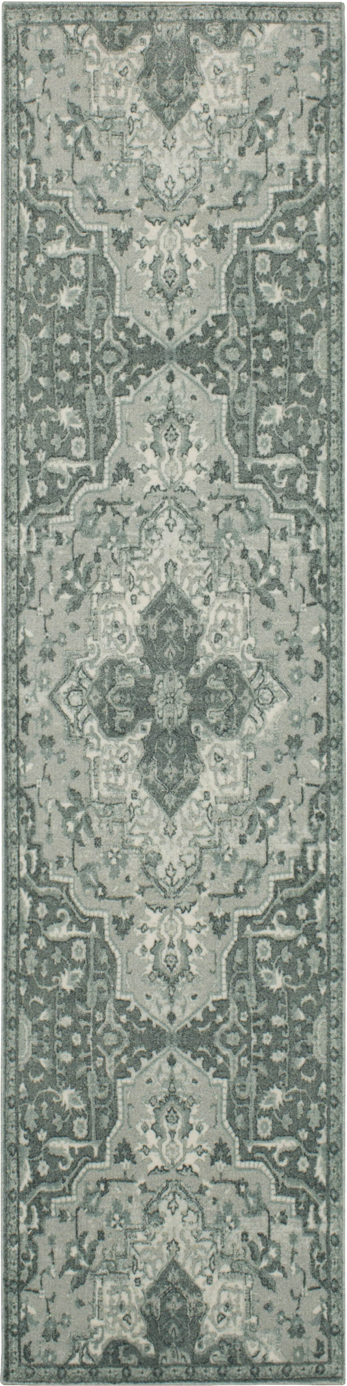 Technicolor Emilie Grey Area Rug