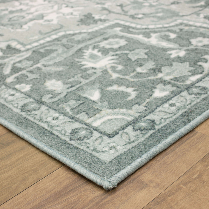 Technicolor Emilie Grey Area Rug