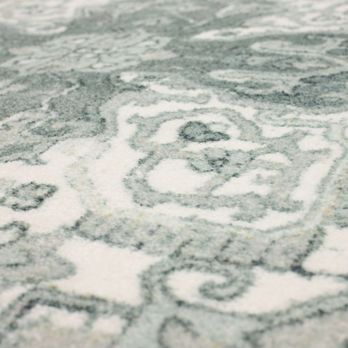 Technicolor Emilie Grey Area Rug