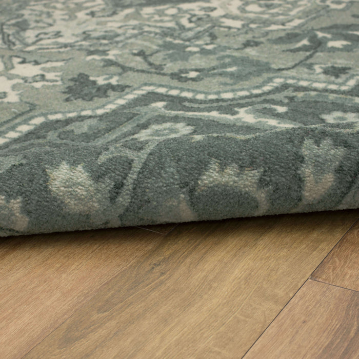 Technicolor Emilie Grey Area Rug