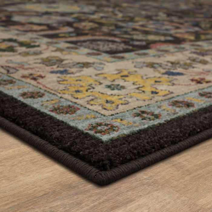 Karastan Pandora Enmity Charcoal Area Rug