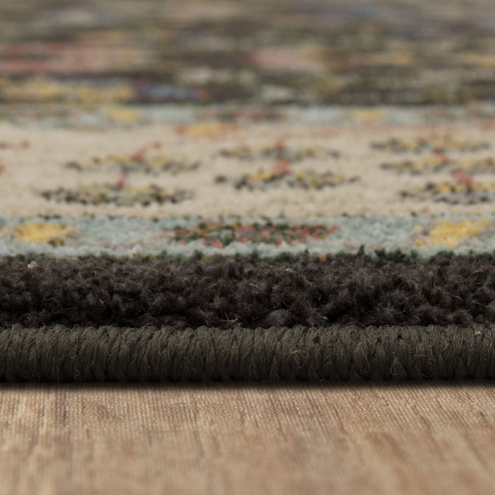Karastan Pandora Enmity Charcoal Area Rug