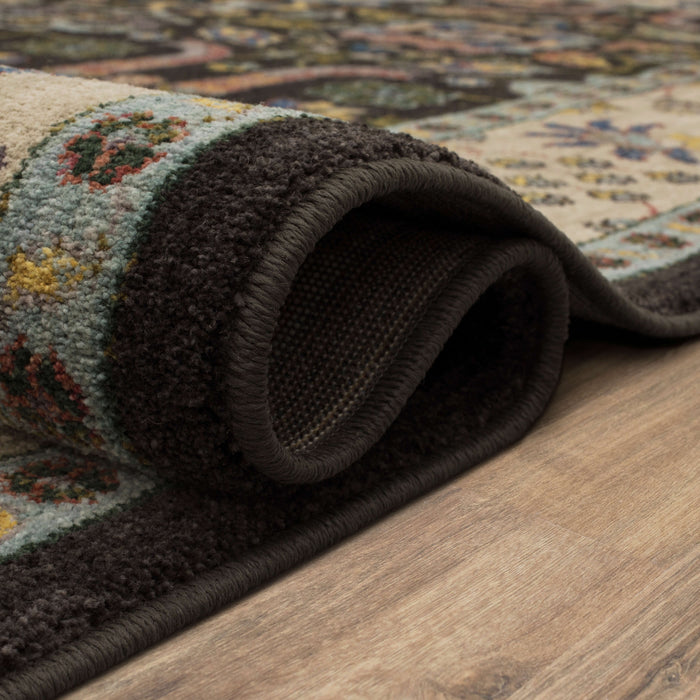 Karastan Pandora Enmity Charcoal Area Rug