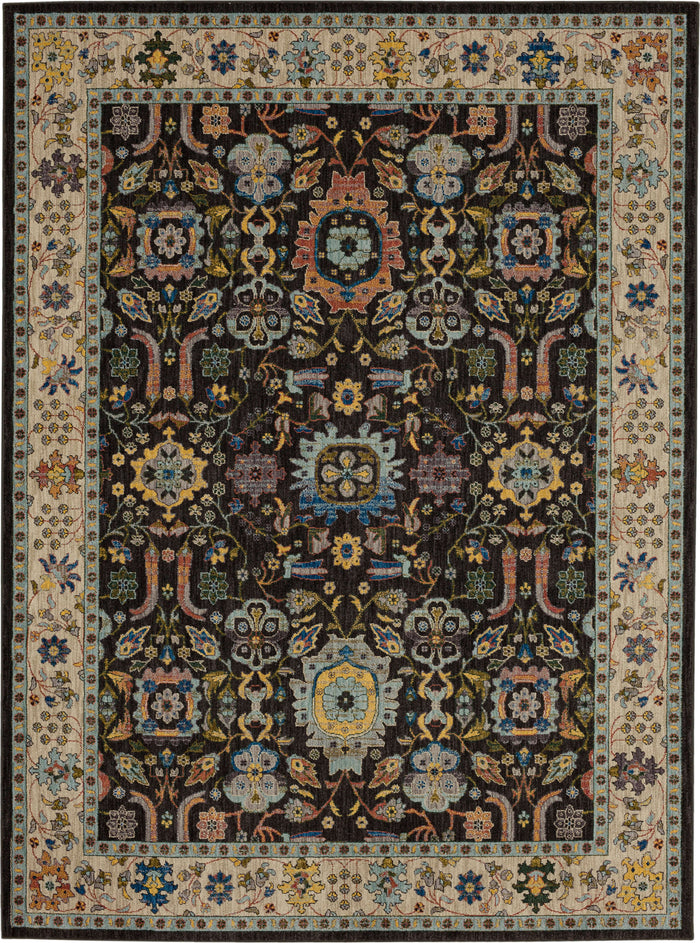 Karastan Pandora Enmity Charcoal Area Rug