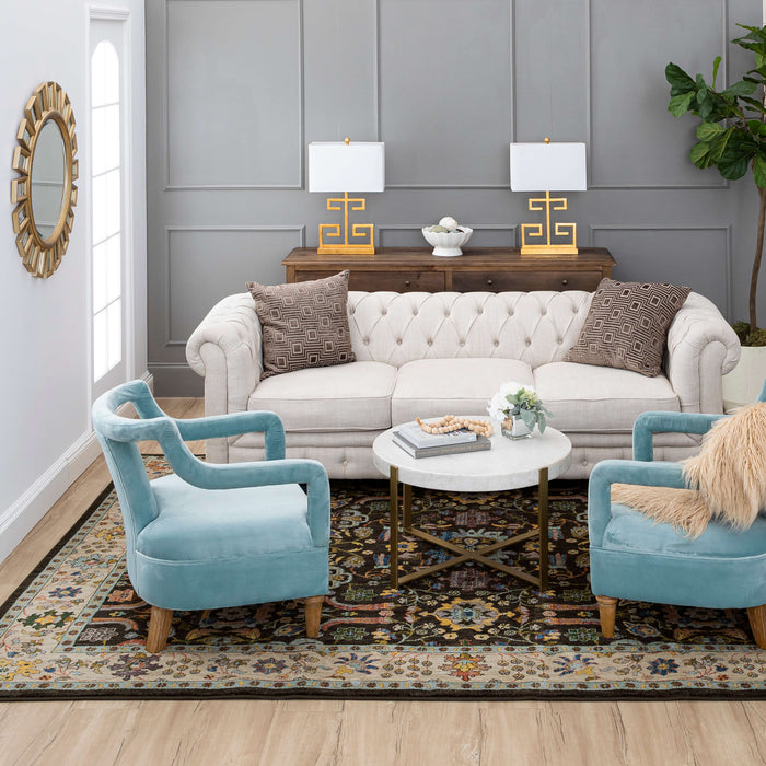 Karastan Pandora Enmity Charcoal Area Rug