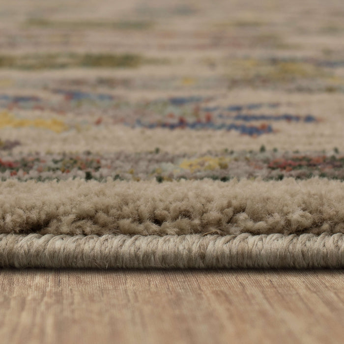 Karastan Pandora Enmity Dark Beige Area Rug