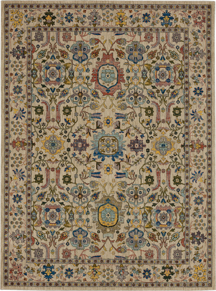 Karastan Pandora Enmity Dark Beige Area Rug