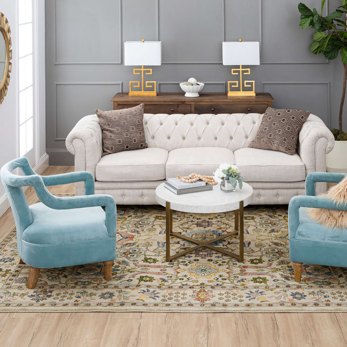 Karastan Pandora Enmity Dark Beige Area Rug