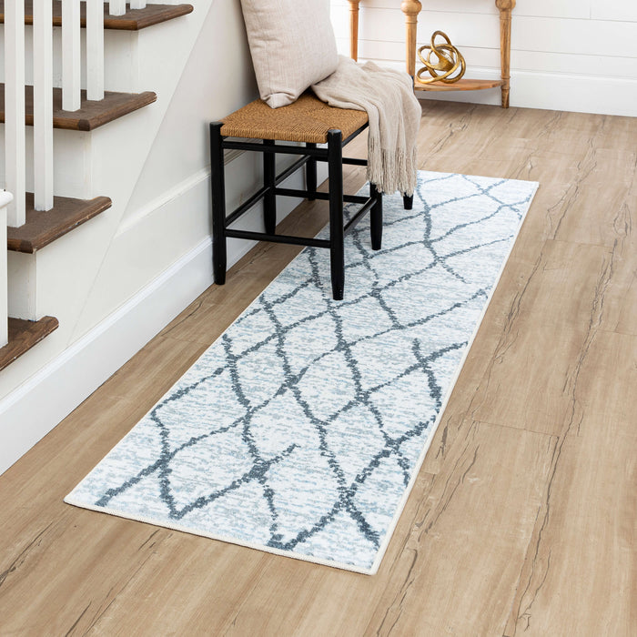 Technicolor Eden Grey Area Rug