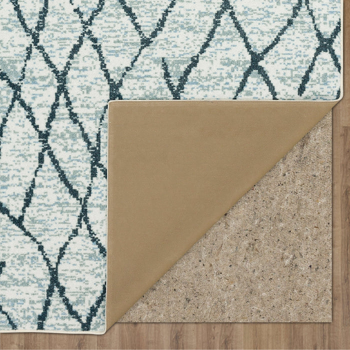 Technicolor Eden Grey Area Rug