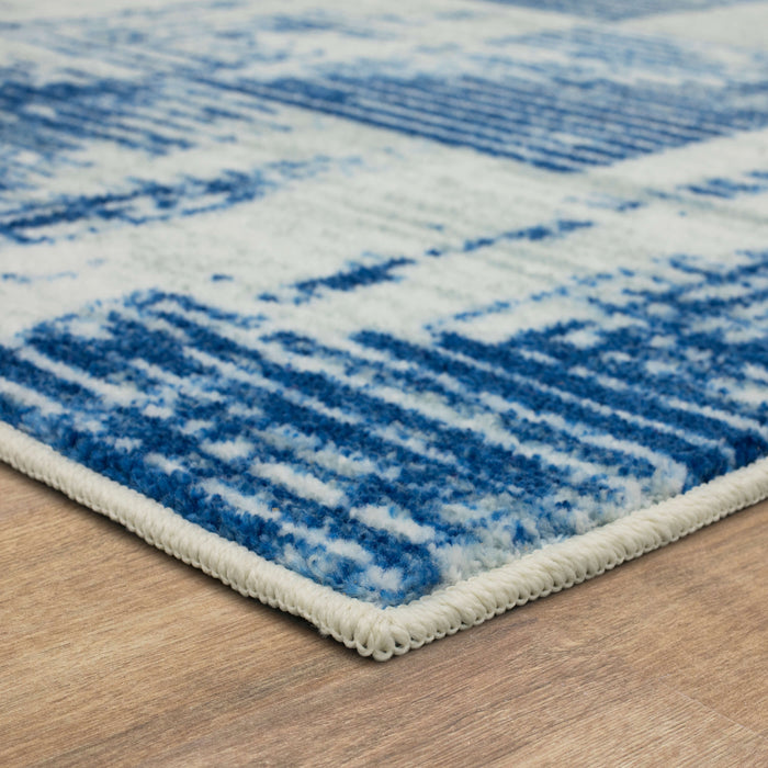 Technicolor Triangles Royal Area Rug