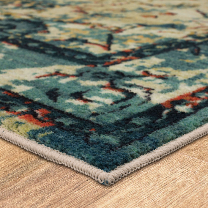 Technicolor Lana Blue Area Rug