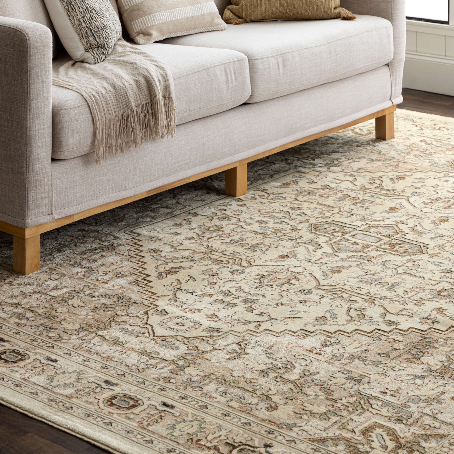 Karastan Divina Exalted Grey Area Rug