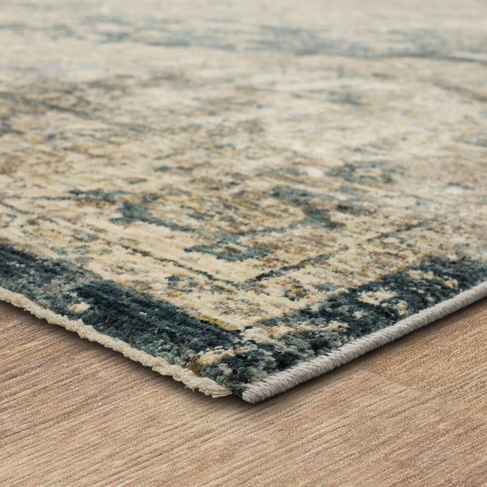 Karastan Marash Ezine Blue Area Rug