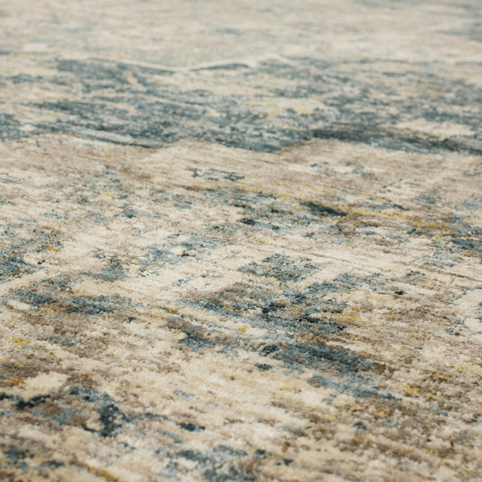 Karastan Marash Ezine Blue Area Rug