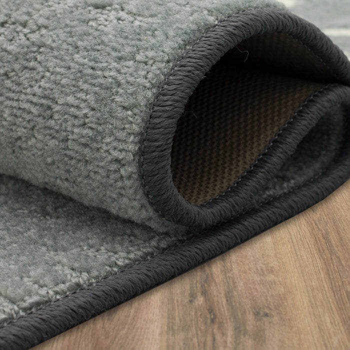 Acropolis Trellis Gray & White Area Rug