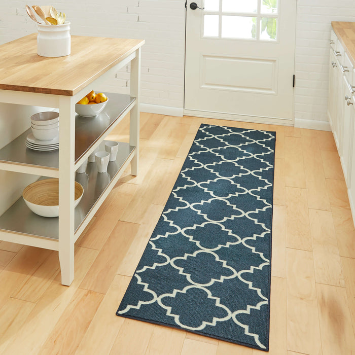Providence Madison Blue & White Area Rug