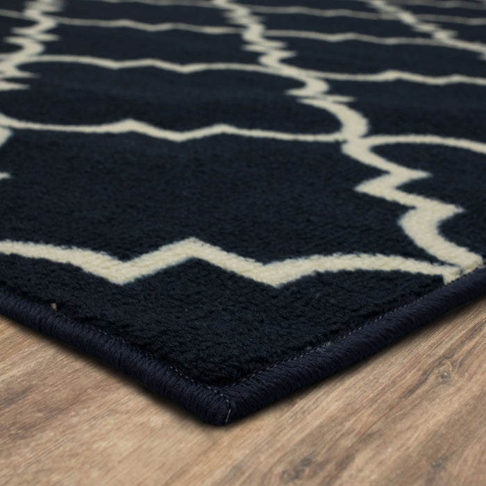 Providence Madison Blue & White Area Rug
