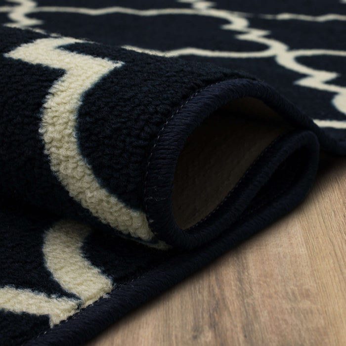 Providence Madison Blue & White Area Rug