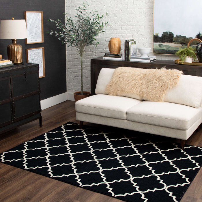 Providence Madison Blue & White Area Rug