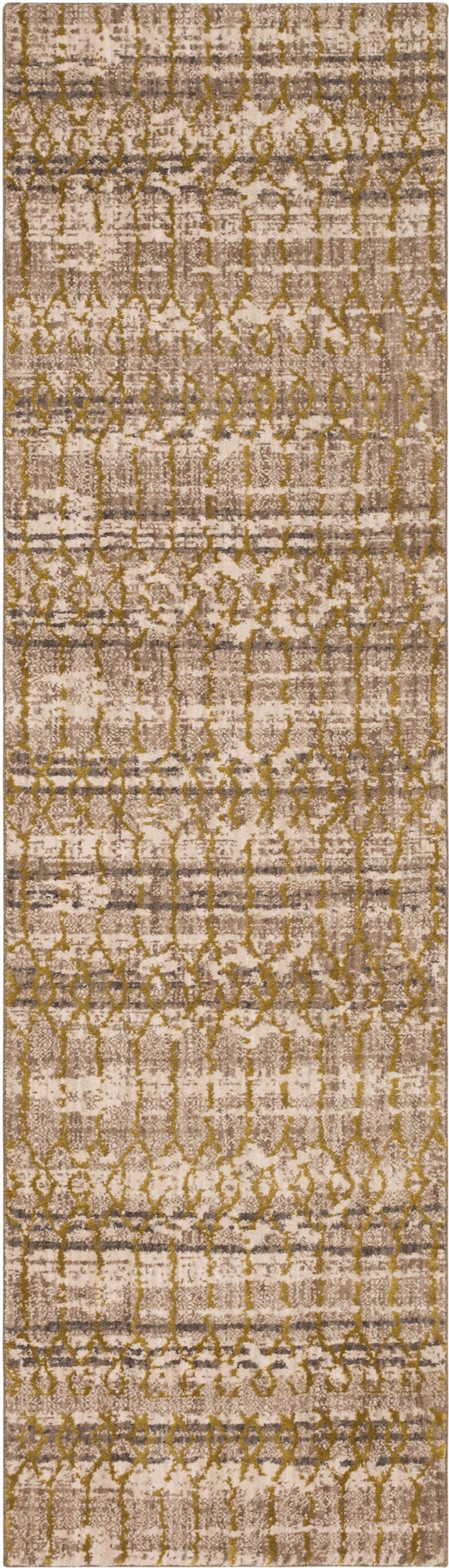 Karastan Cosmopolitan Flirt Brushed Gold Area Rug by Patina Vie