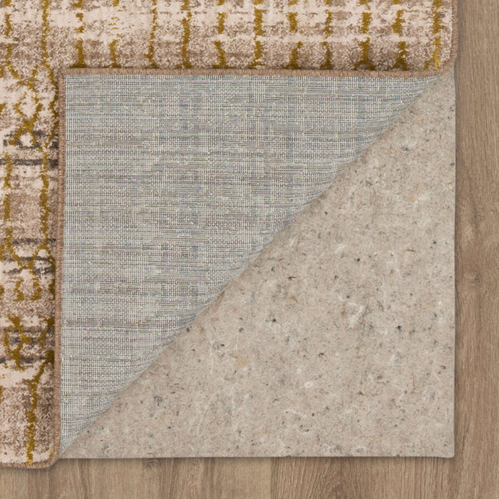 Karastan Cosmopolitan Flirt Brushed Gold Area Rug by Patina Vie