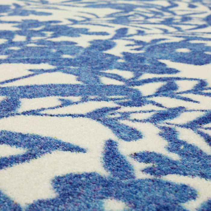 Technicolor Reyna Blue Area Rug