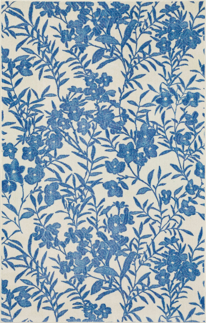 Technicolor Reyna Blue Area Rug