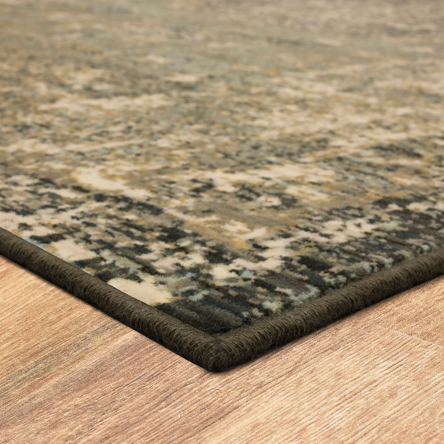 Karastan Titanium Floret Seaglass Area Rug by Patina Vie