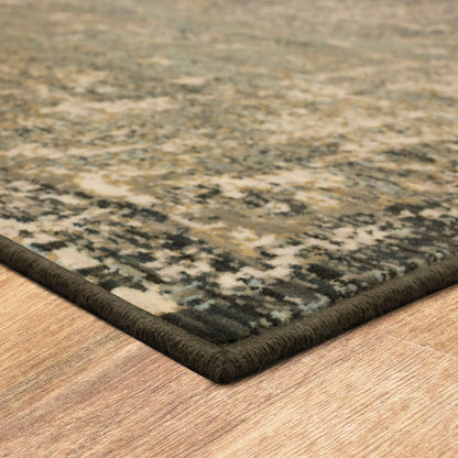 Karastan Titanium Floret Seaglass Area Rug by Patina Vie