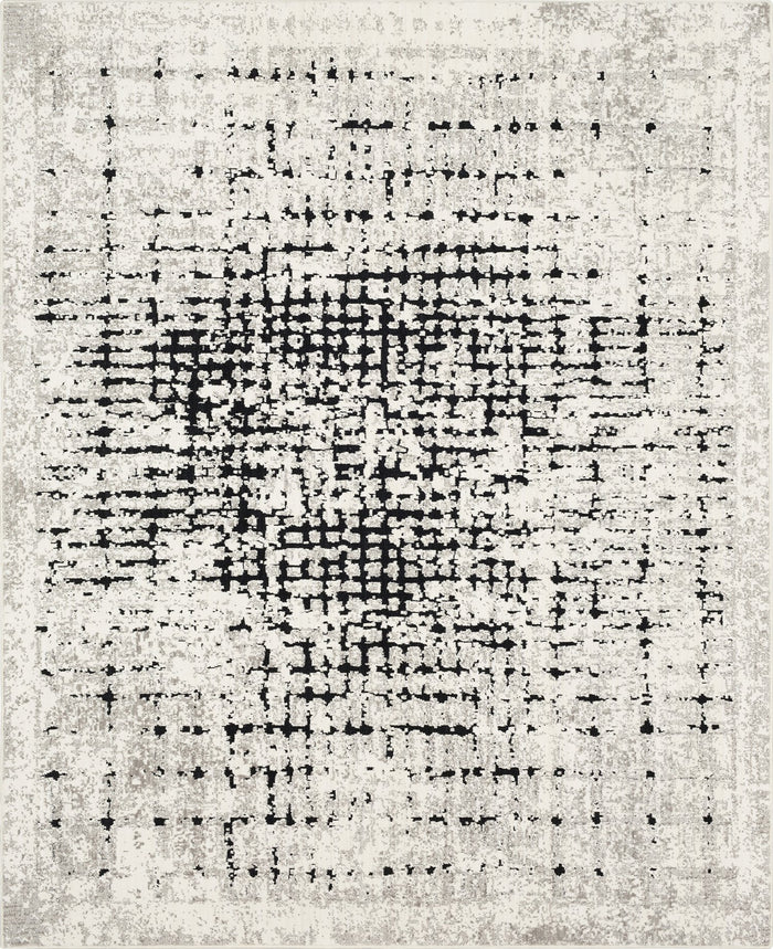 Karastan Epiphany Flux Screen Alabaster Area Rug