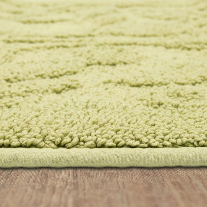 Flourish Green Bath Mat